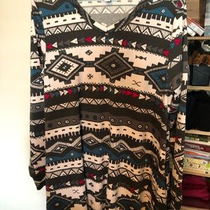 BNWOT LulaRoe Emily dress size Large